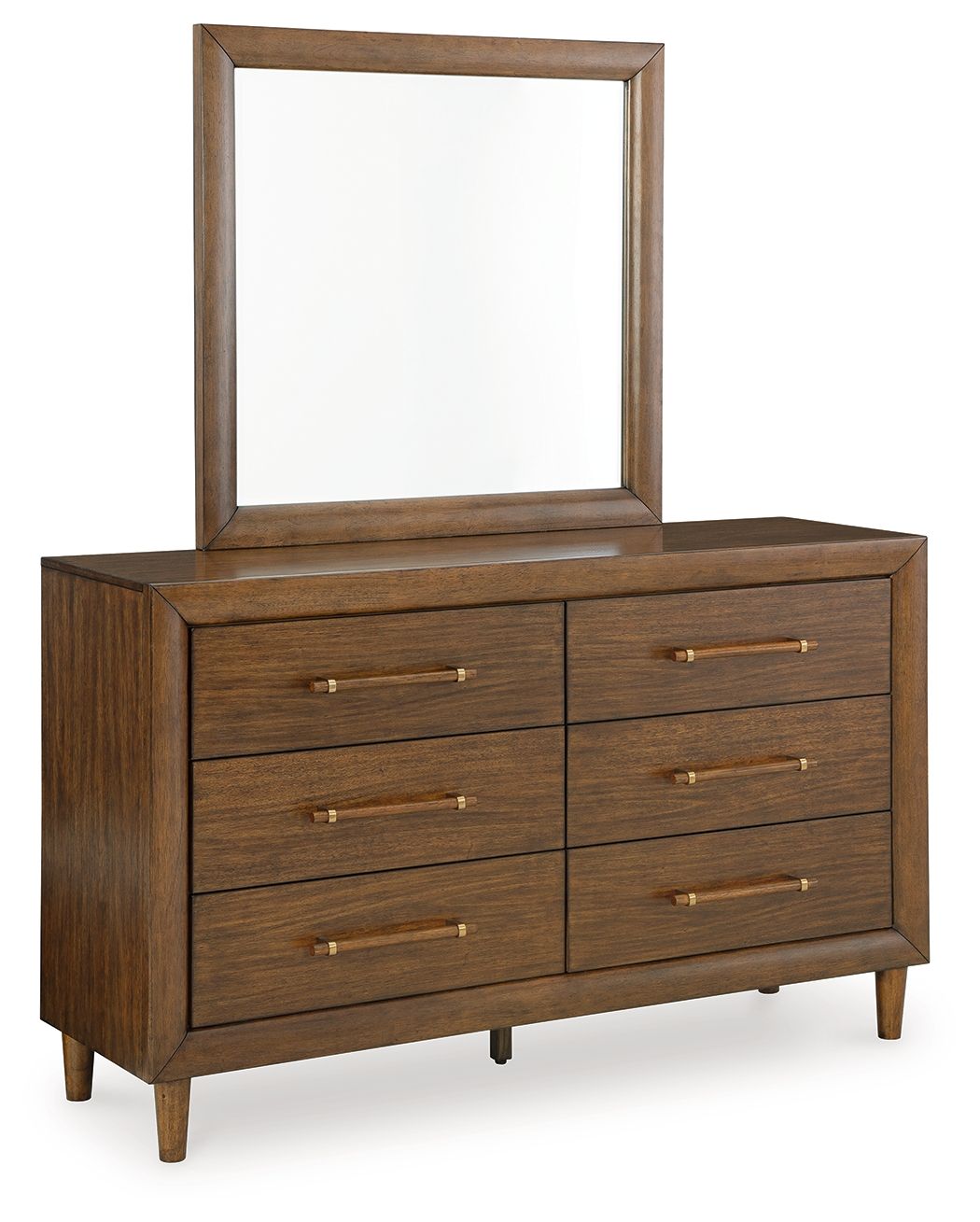 Lyncott - Commode et miroir - Marron