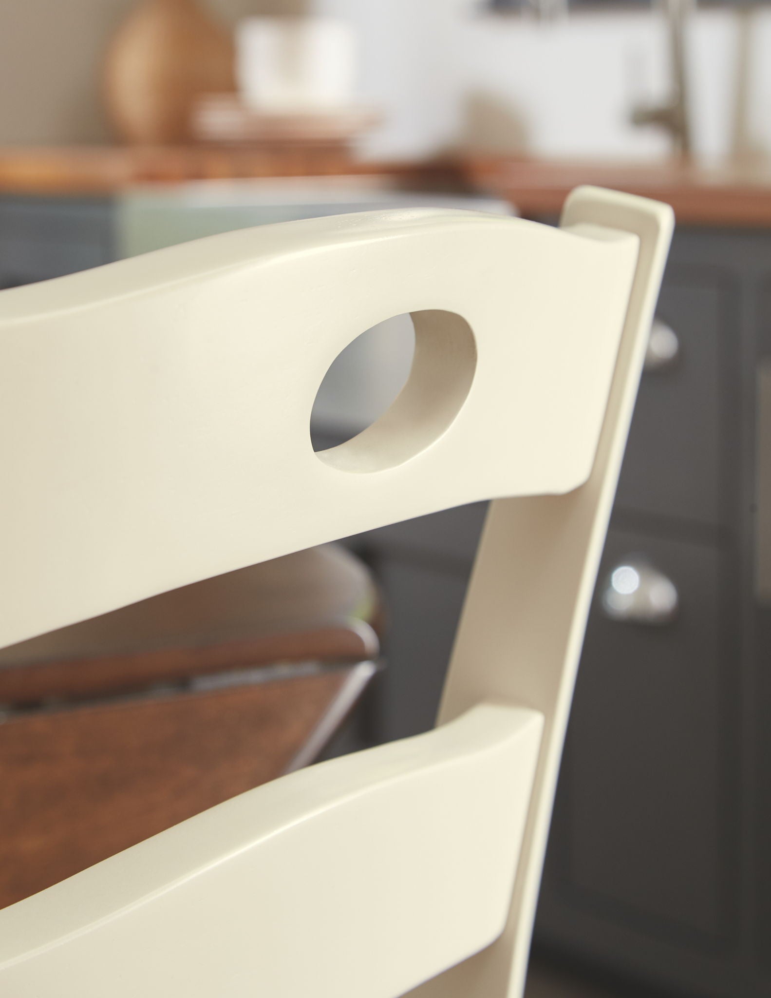 Woodanville - Chaise de salle à manger (lot de 2) - Crème/Marron