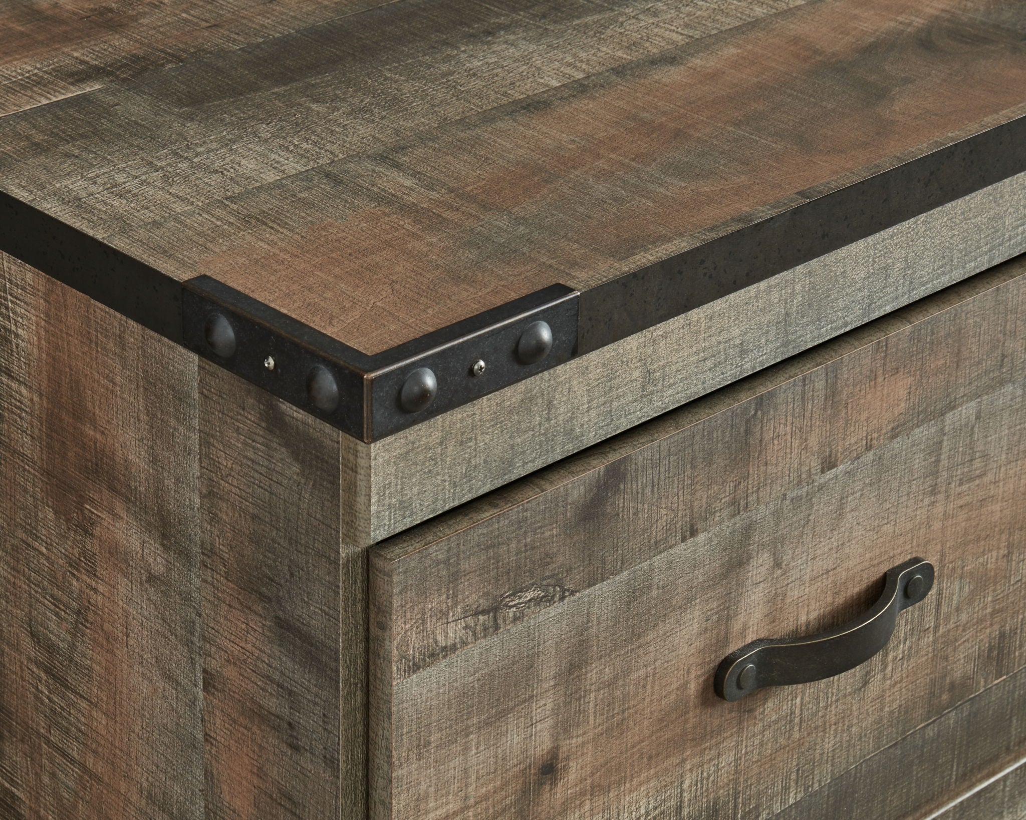 Trinell - Meuble de divertissement 3 pièces - Brun