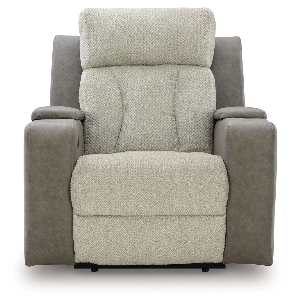 WhipLash - Fauteuil inclinable électrique avec appui-tête réglable - Sisal