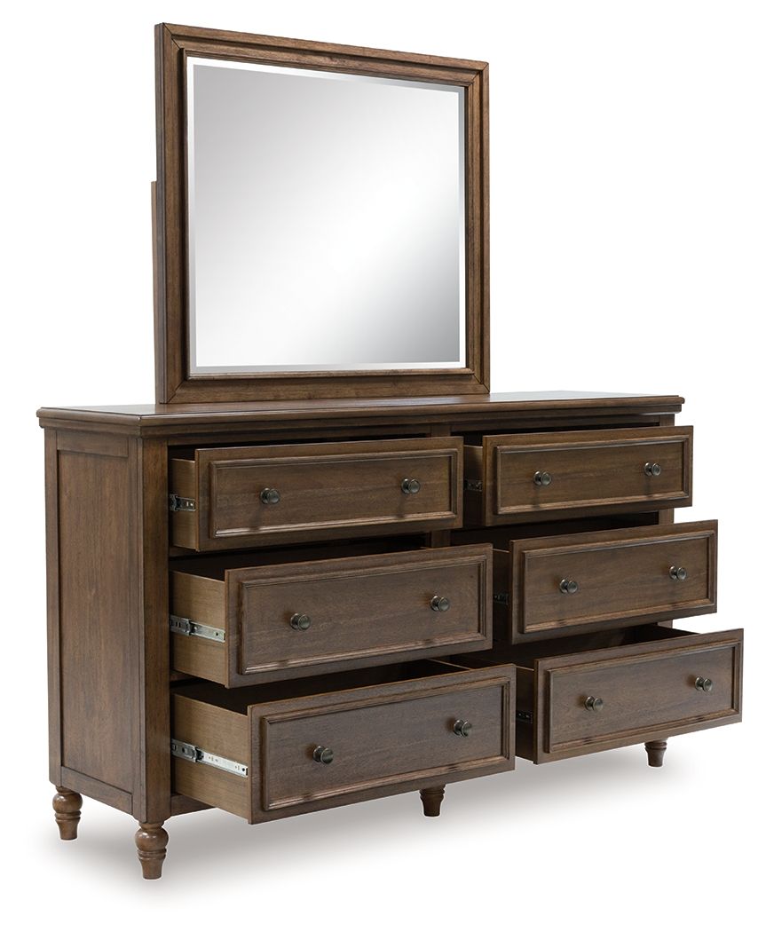 Sturlayne - Commode et miroir - Marron