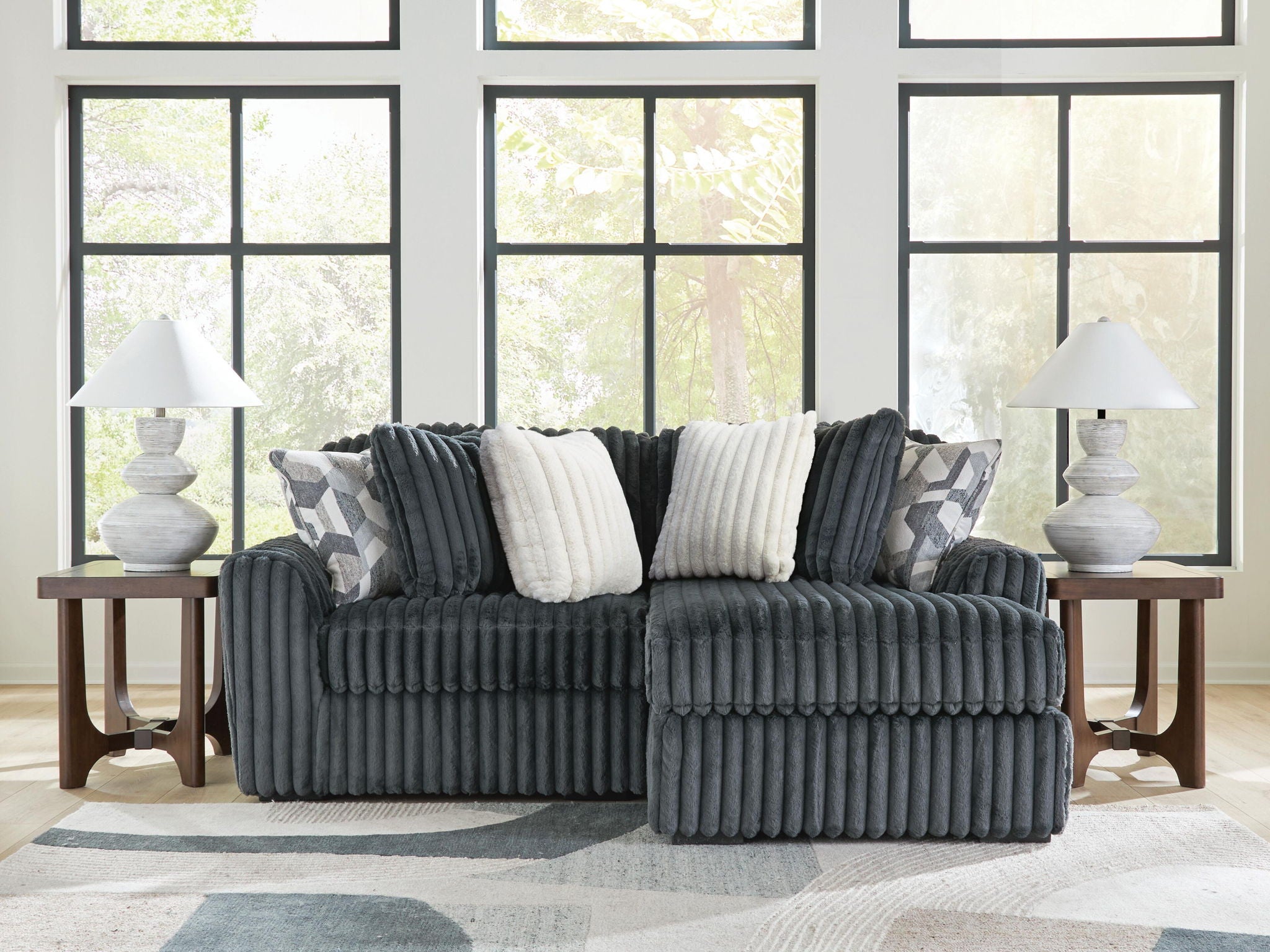 Midnight-Madness - Sectional - Gunmetal