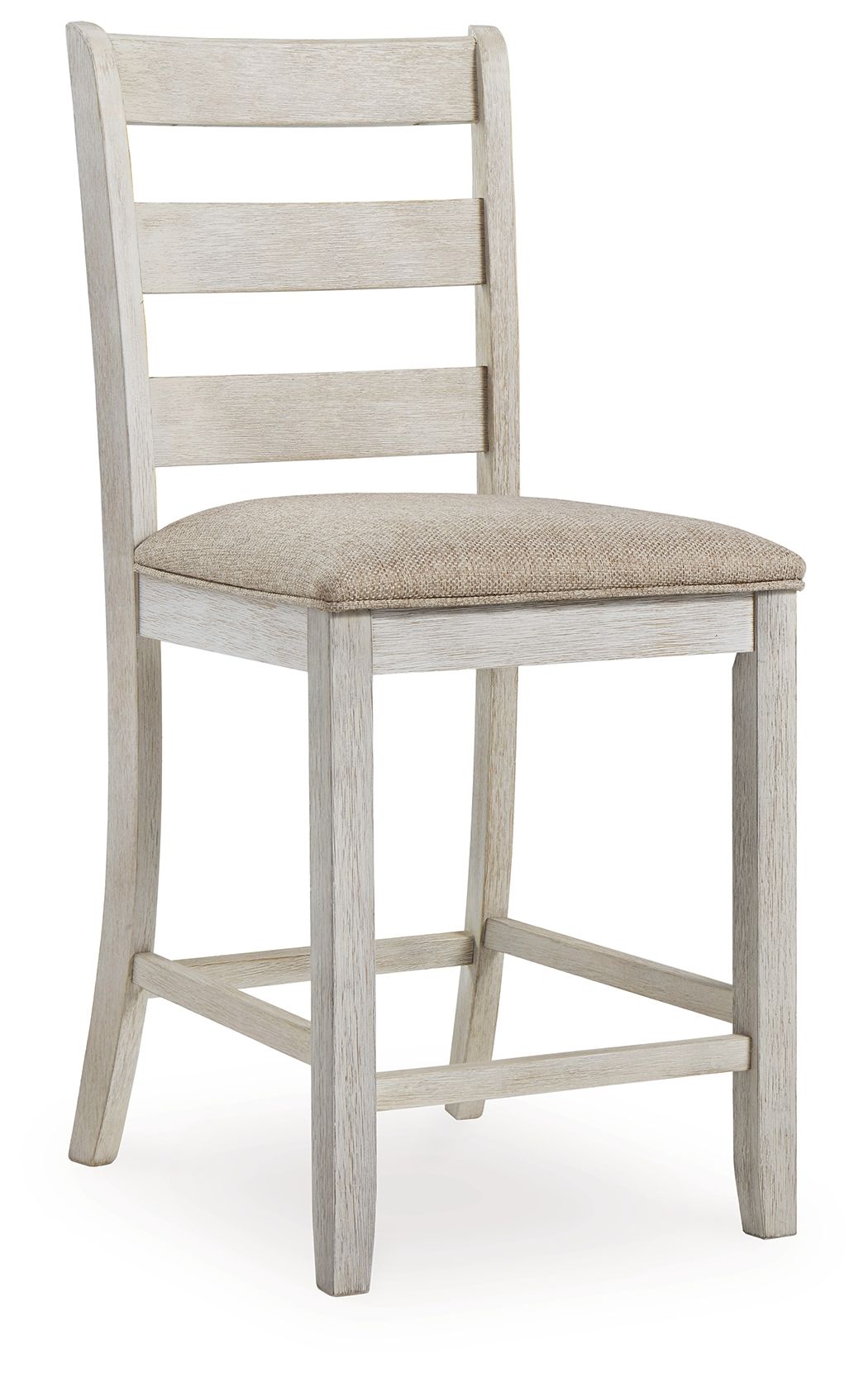 Skempton - Tabouret de bar rembourré (Lot de 2) - Blanc