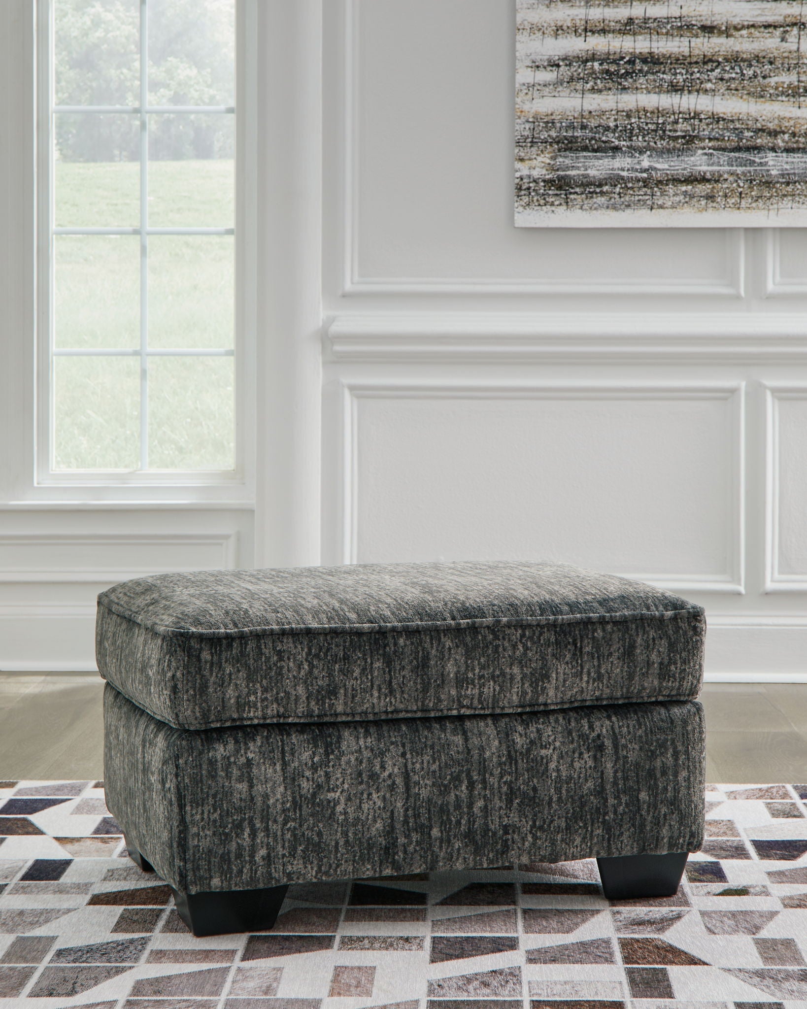 Lonoke - Ottoman - Gunmetal