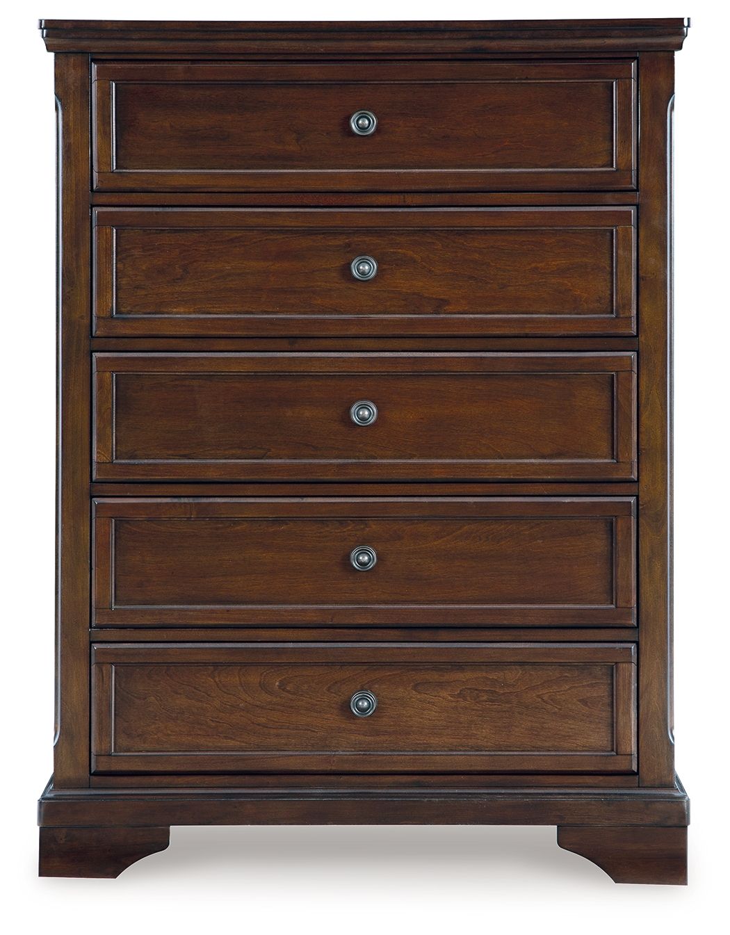 Trellington - Commode cinq tiroirs - Marron