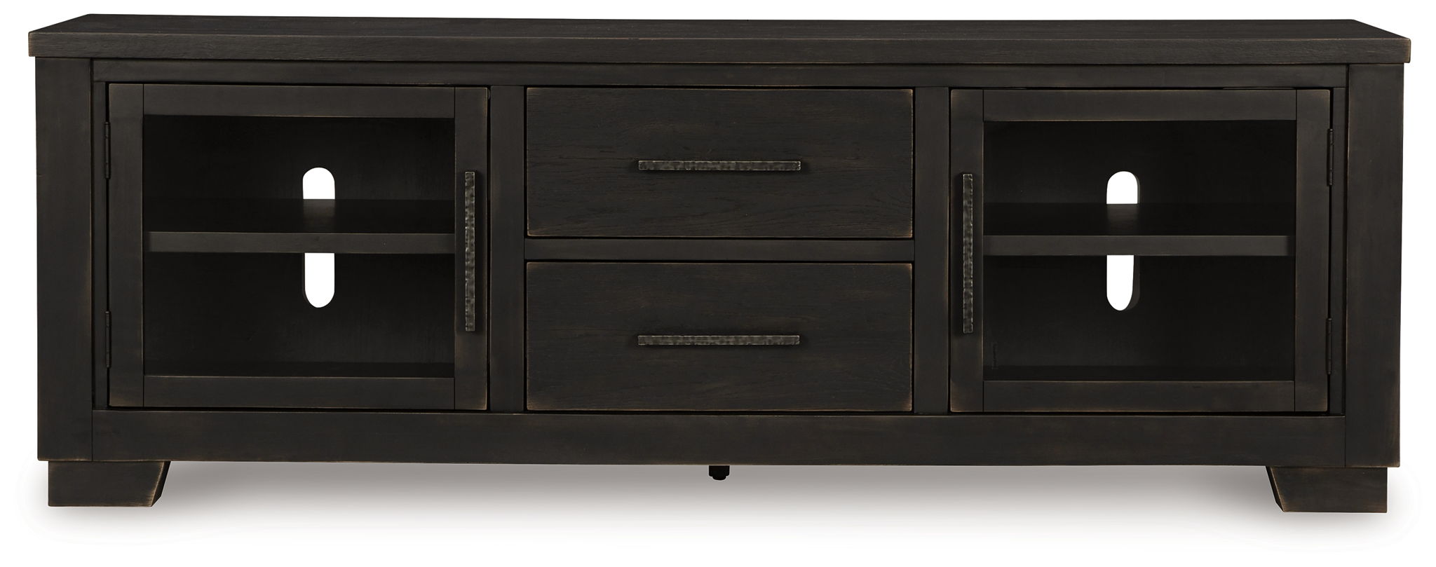 Galliden - Extra Large TV Stand - Black