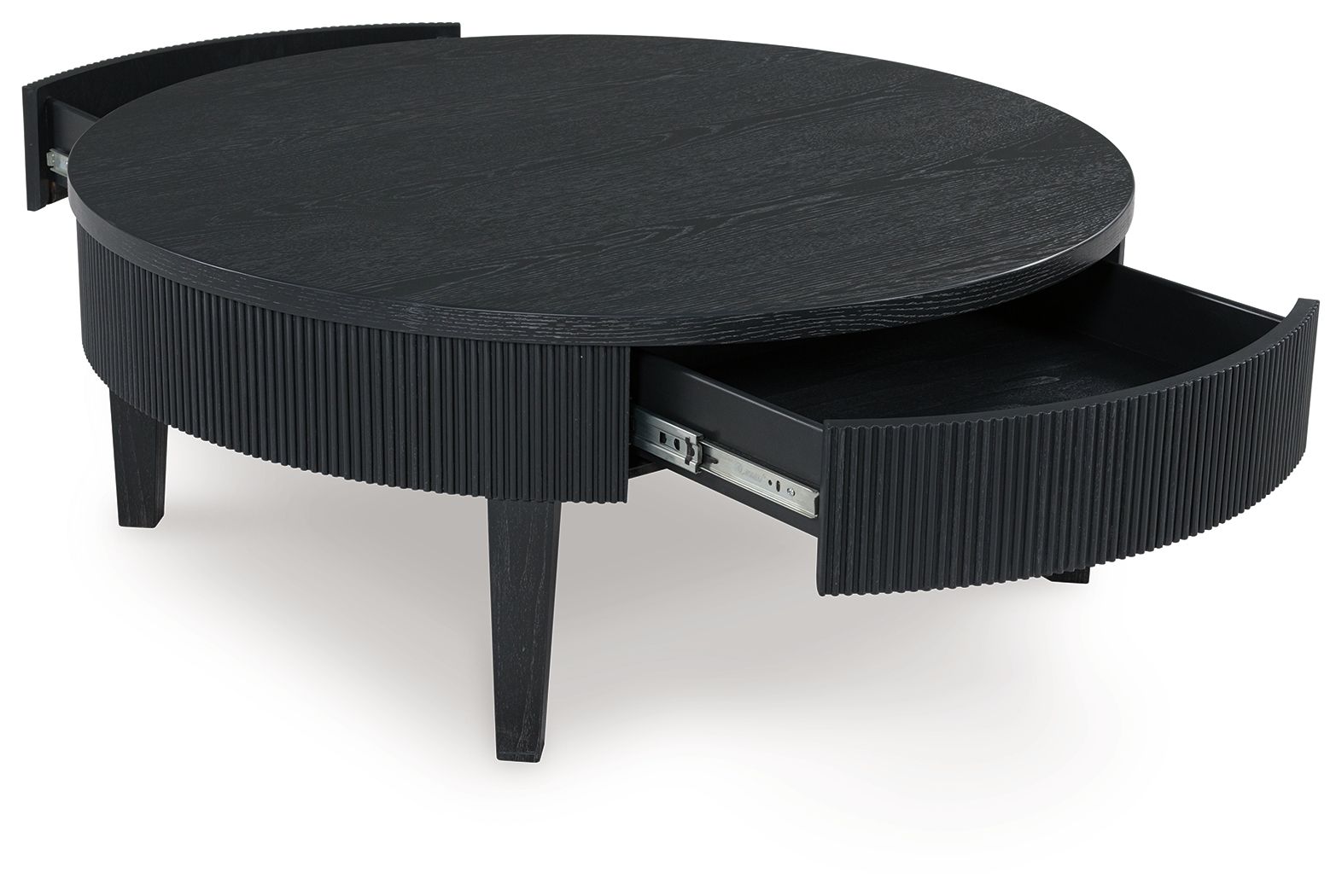 Marstream - Table basse ronde - Noir