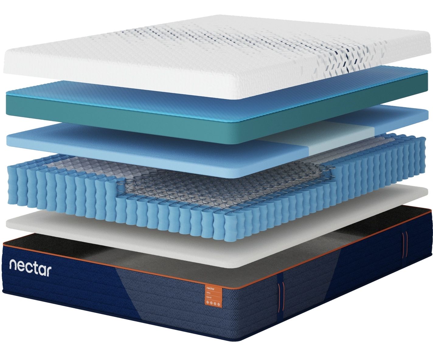 Nectar Ultra Hybrid - Matelas - Tissu