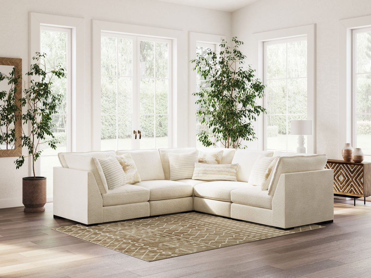 Donelson Creek - 5-Piece Sectional - Vanilla