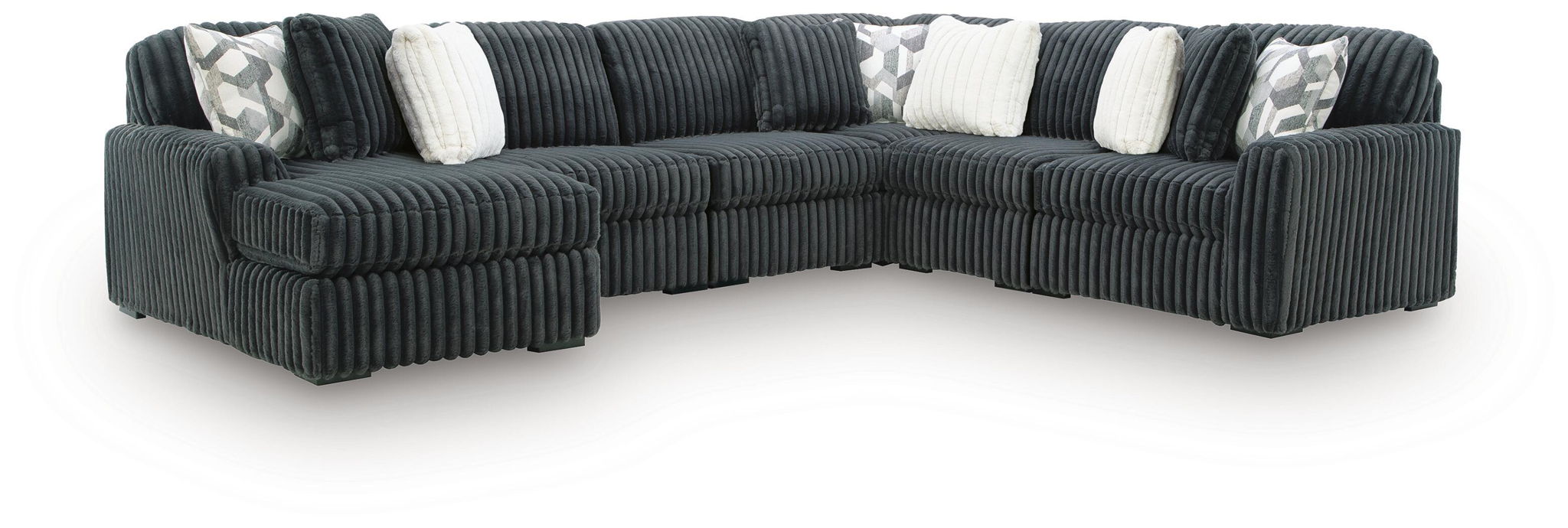 Midnight-Madness - Sectional - Gunmetal
