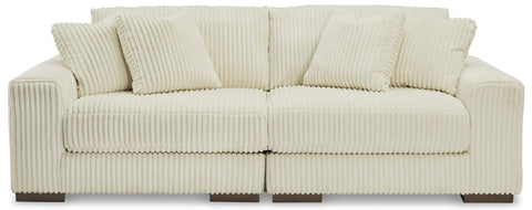 Lindyn 2 Piece Sectional - Ivory / Symmetrical