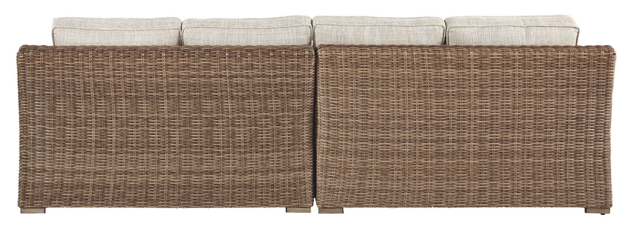 Beachcroft - Canapé 2 places G/D avec coussin (Lot de 2) - Beige