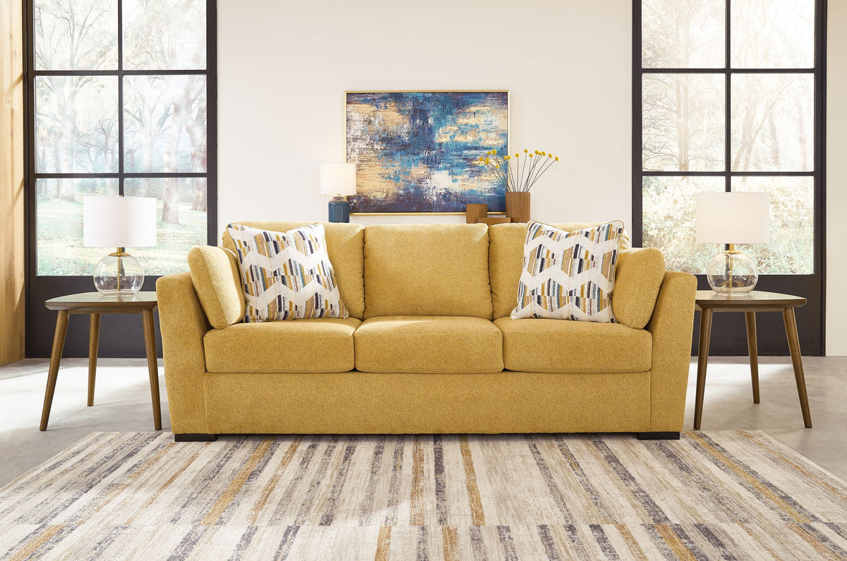 Keerwick - 2 Pc. - Sofa, Loveseat - Sunflower