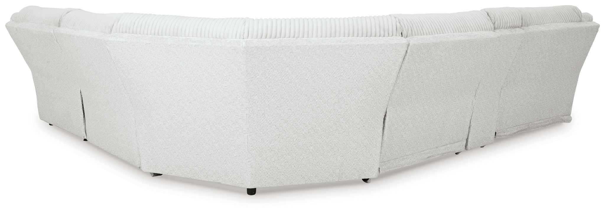 Haut de gamme - Canapé d'angle inclinable 6 places avec méridienne à droite - Tissu - Alloy