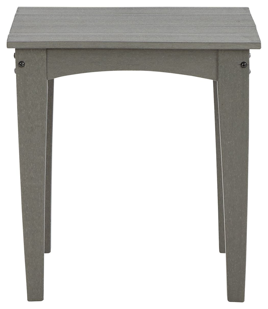 Visola - Table d'appoint carrée - Gris