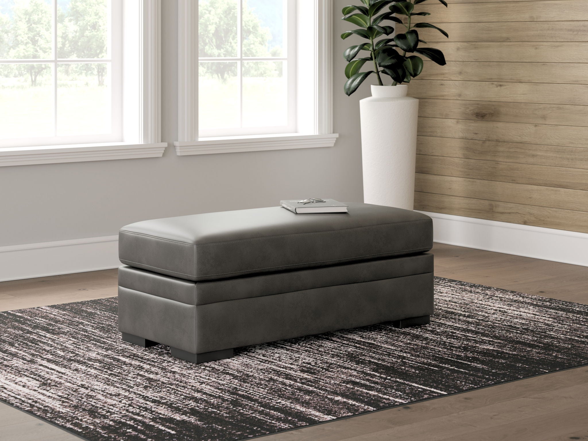 Lofton-Pike - Grand pouf d'appoint - Shadow