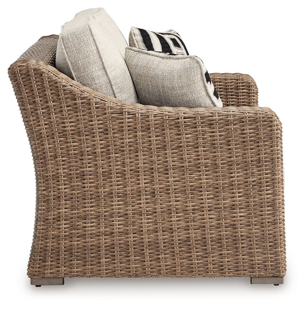 Beachcroft - Causeuse avec coussin - Beige