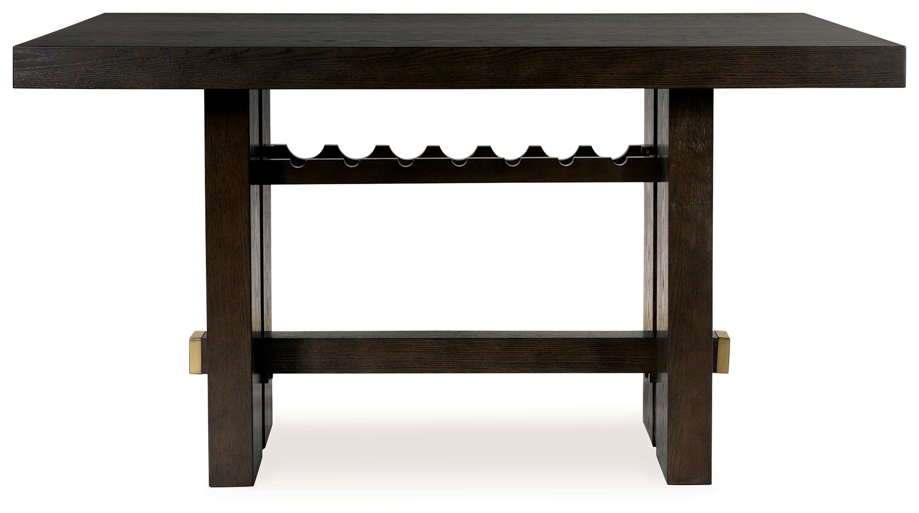 Burkhaus - Ensemble table de comptoir rectangulaire