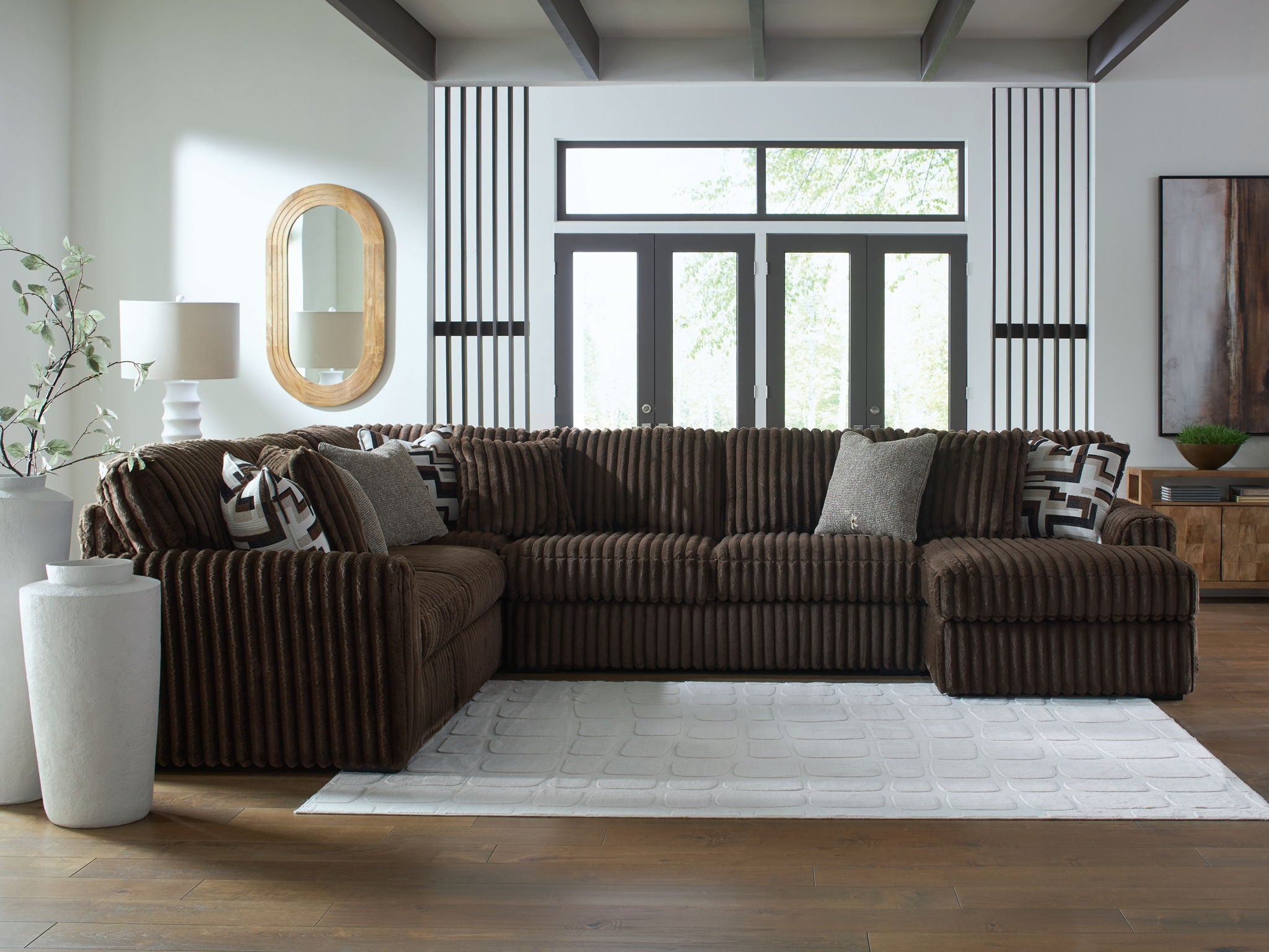 Midnight-Madness - Sectional - Chocolate