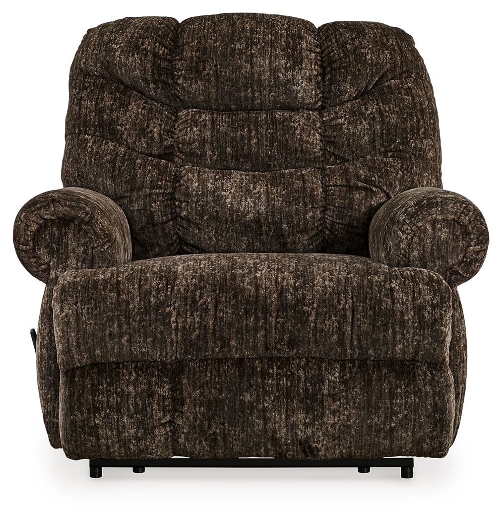 Fauteuil inclinable Movie Man – Zéro dégagement mural – Tissu – Chocolat