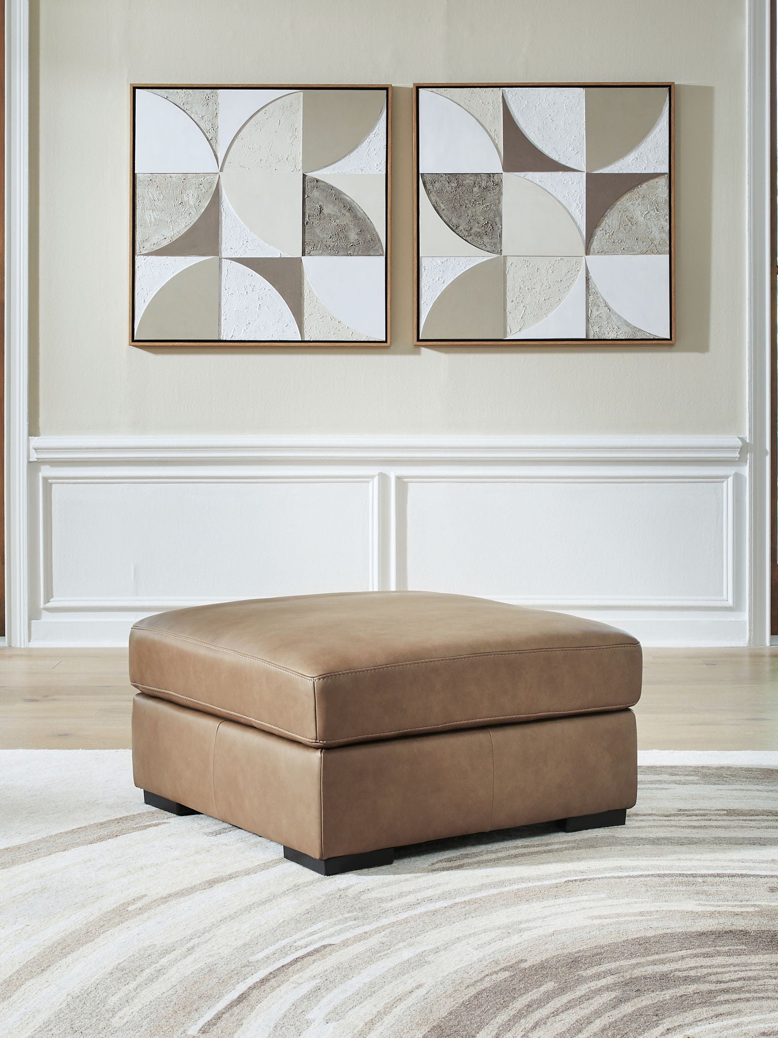 Veronella - Grand pouf d'appoint - Sahara