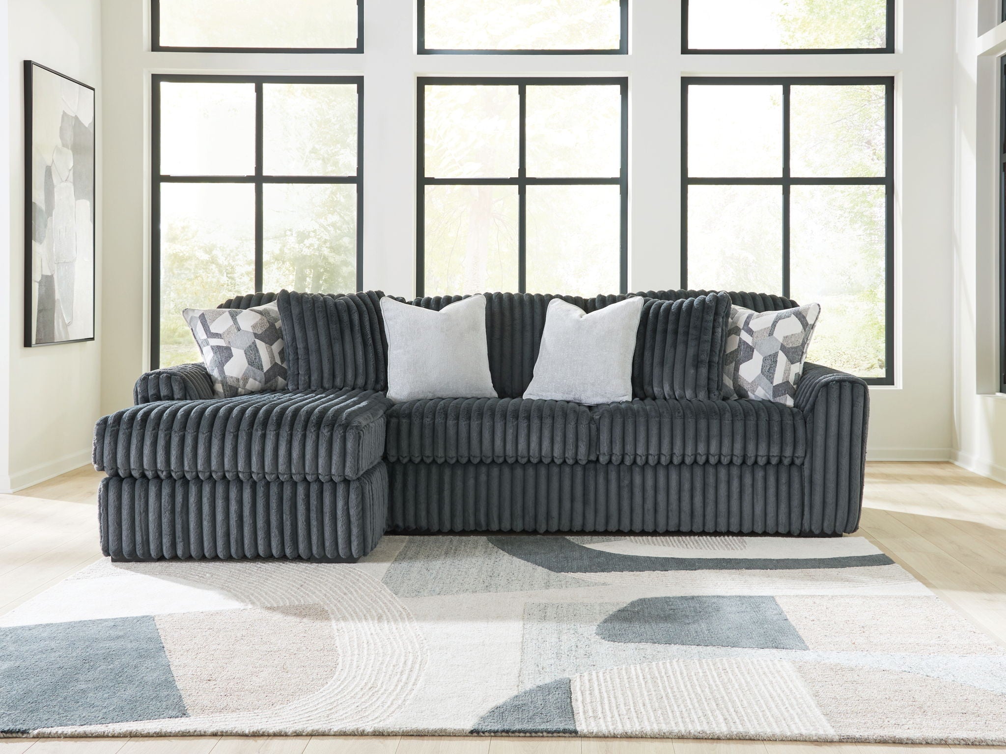 Midnight-Madness - Sectional - Gunmetal