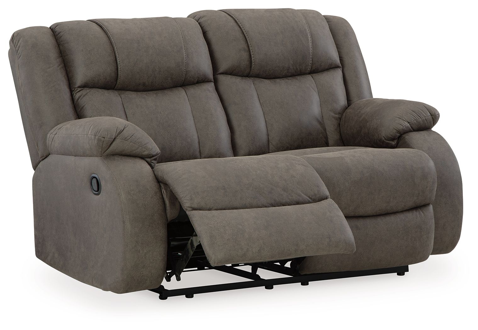 Canapé inclinable First Base - Similicuir - Gunmetal