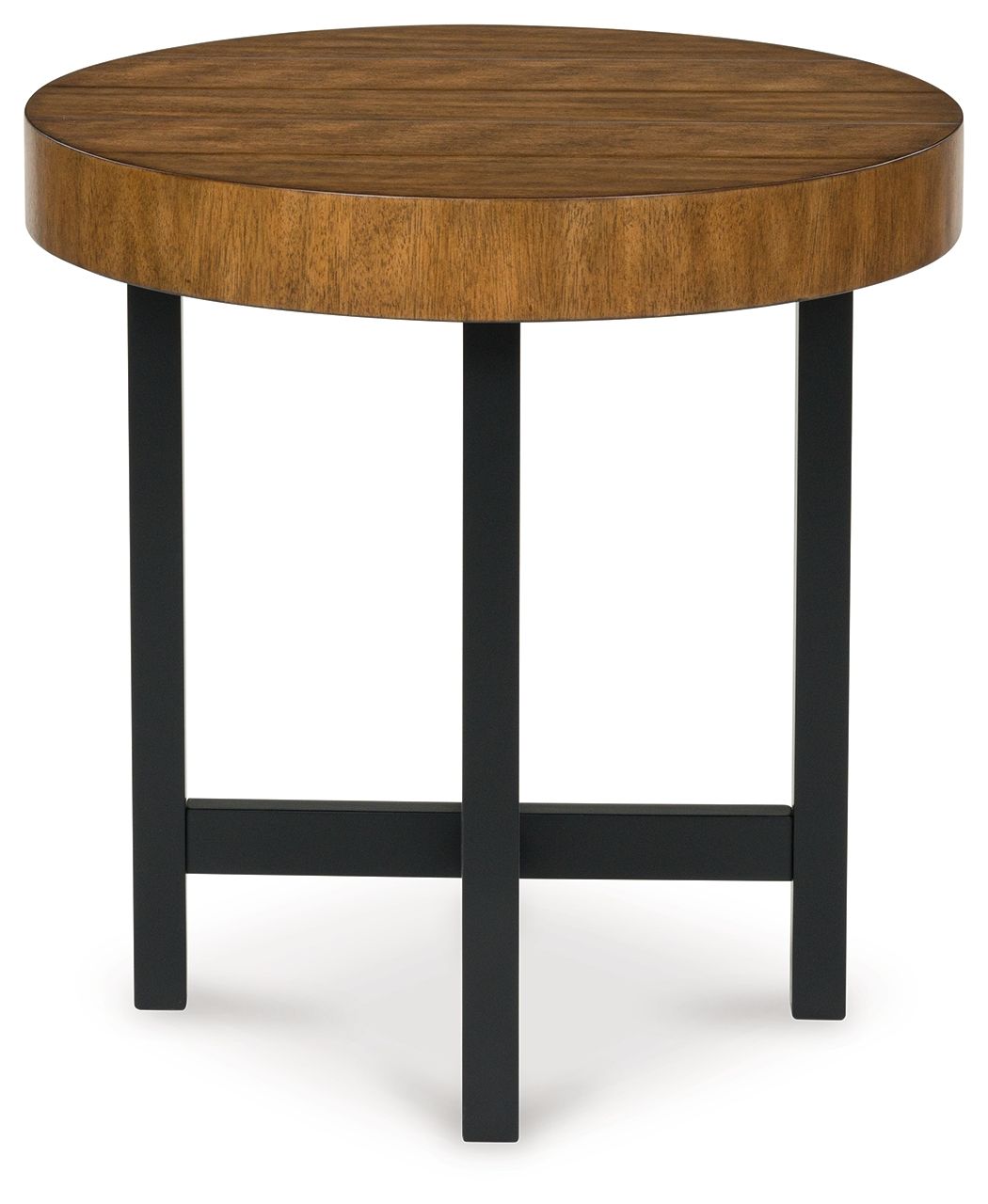 Tables basses gigognes Steenlage (lot de 2) - Marron / Noir