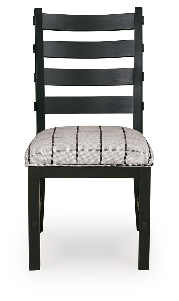 Ridgester - Chaise d'appoint rembourrée (Lot de 2)