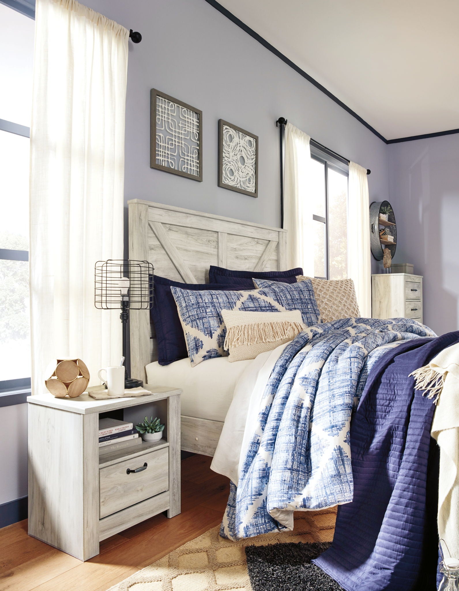 Bellaby - Lit panneau Crossbuck