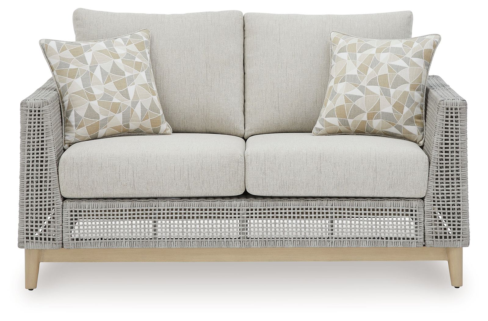 Seton Creek - Causeuse avec coussin - Gris