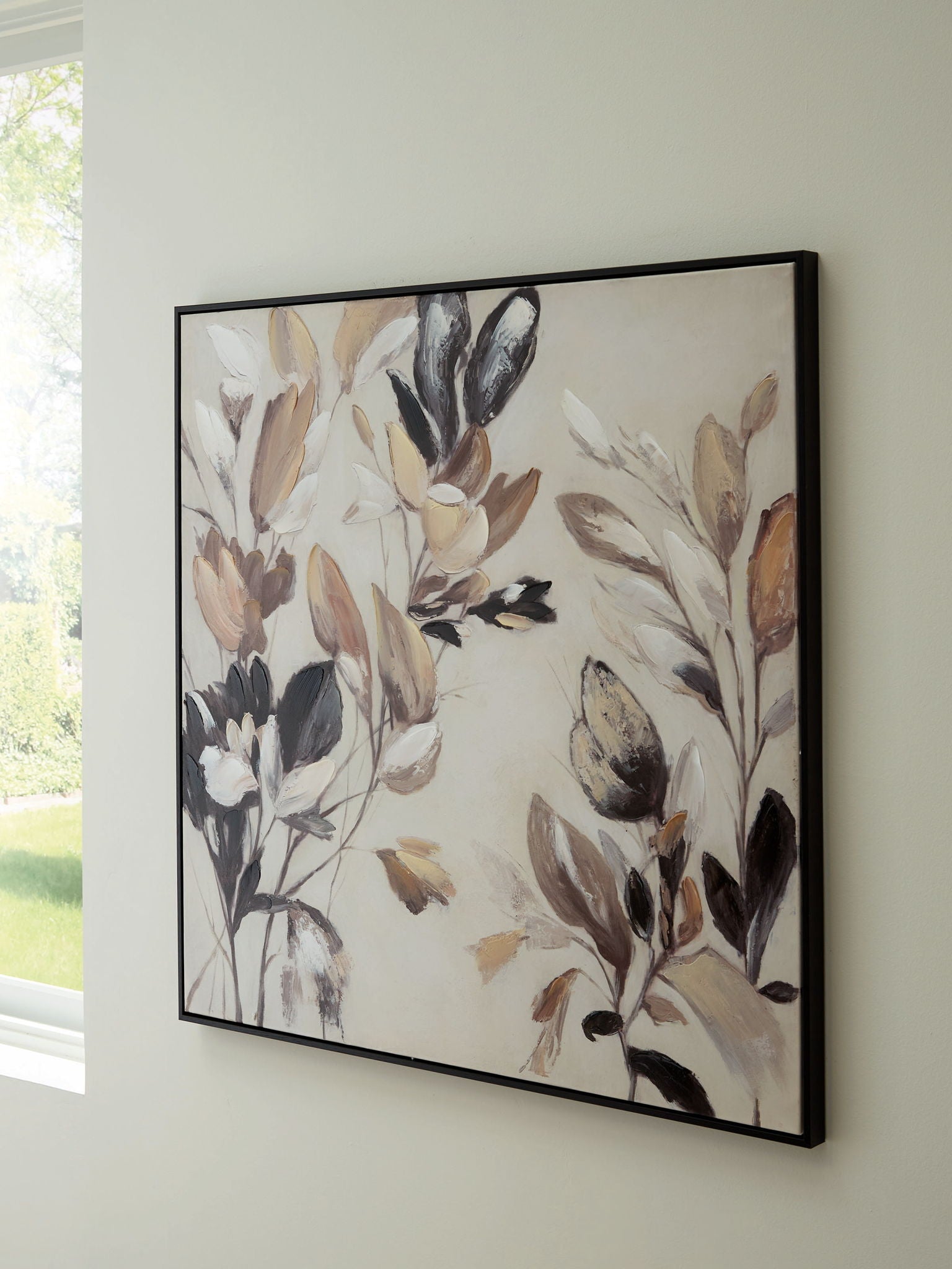 Trulow - Décor mural - Beige / Marron / Noir