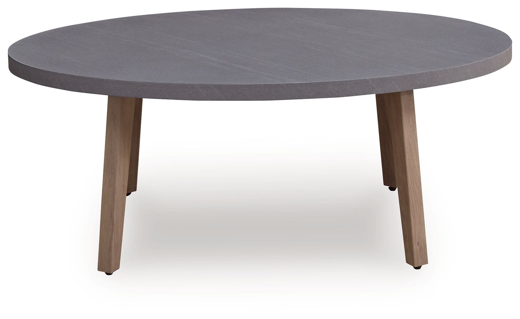 Table basse ovale Harmony Headlands - Naturel / Gris