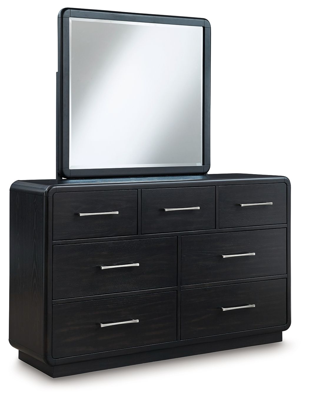 Rowanbeck - Commode et miroir - Noir