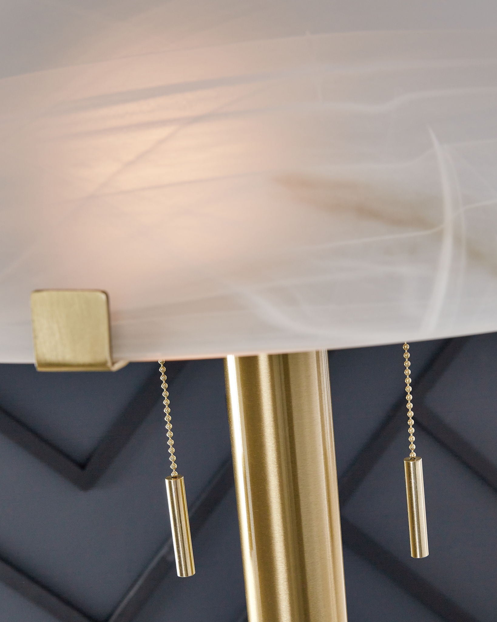 Tobbinsen - Metal Floor Lamp - Brass Finish