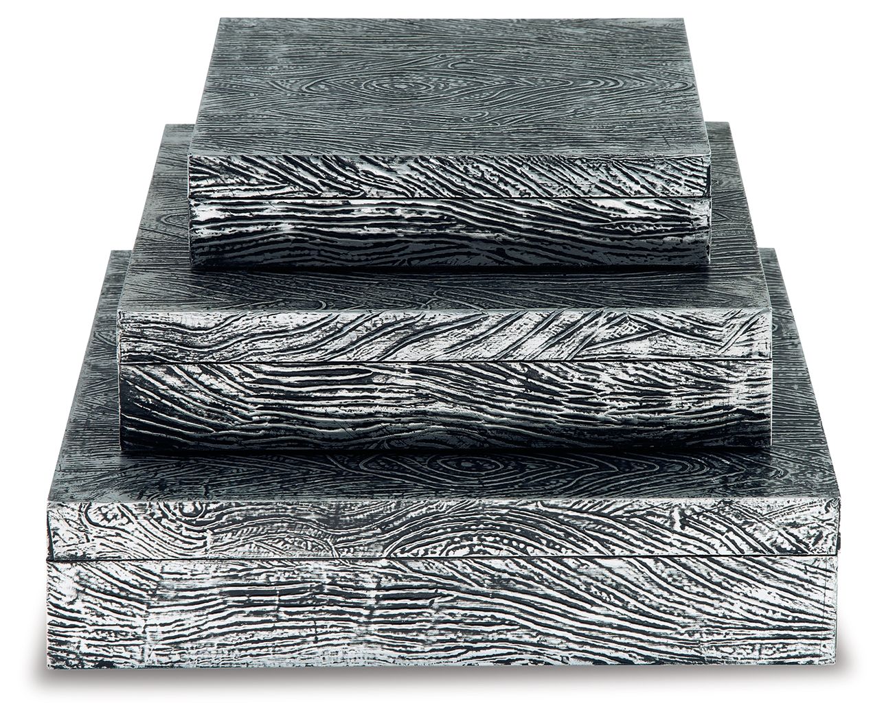 Keldy - Box Set (Set of 3) - Antique Pewter Finish