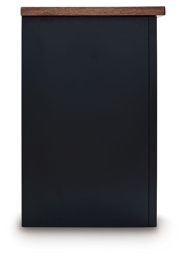 Wildenauer - Meuble TV 193 cm avec foyer électrique