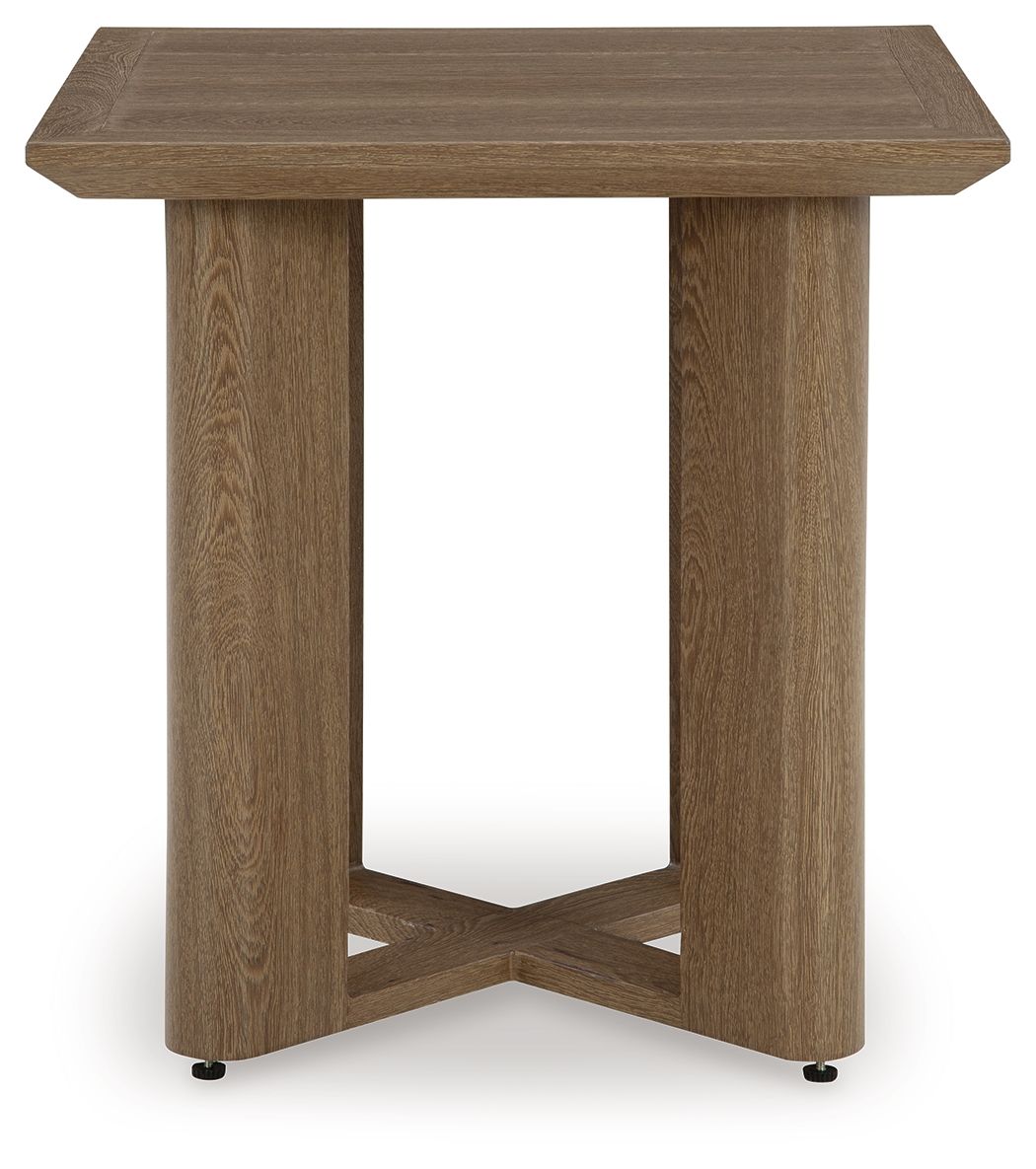 Serene Bay - Table d'appoint carrée - Brun foncé