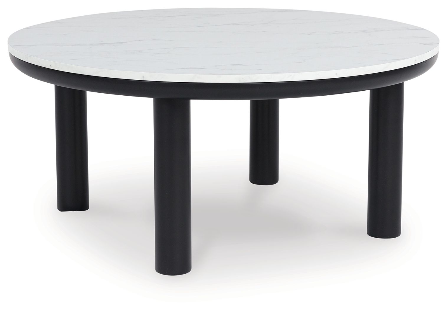 Xandrum - Ensemble de tables d'appoint (Lot de 3) - Noir / Blanc