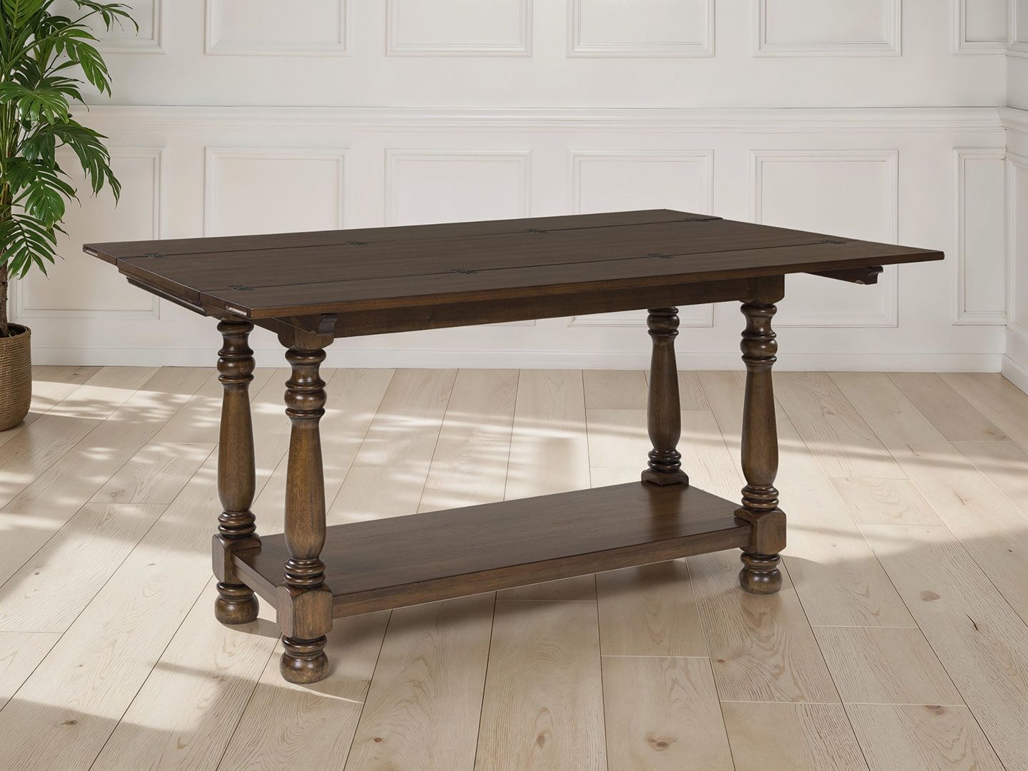 Sturlayne - Table d'appoint rectangulaire - Brun