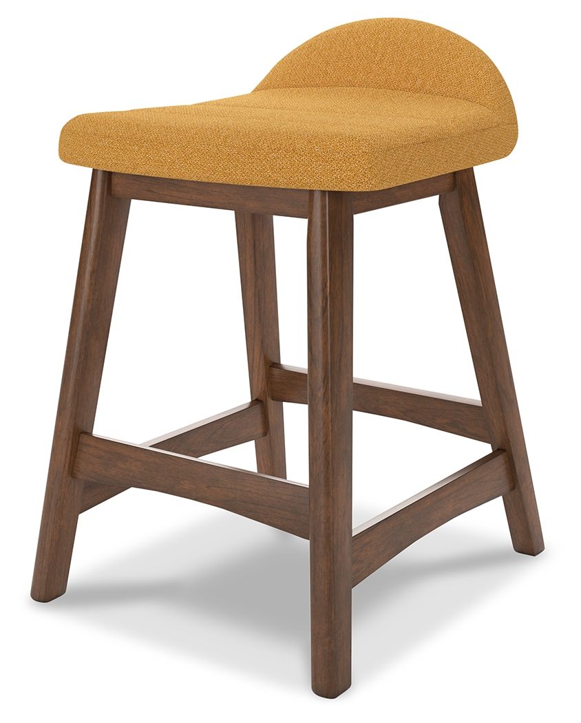 Lyncott - Tabouret de bar rembourré (Lot de 2)