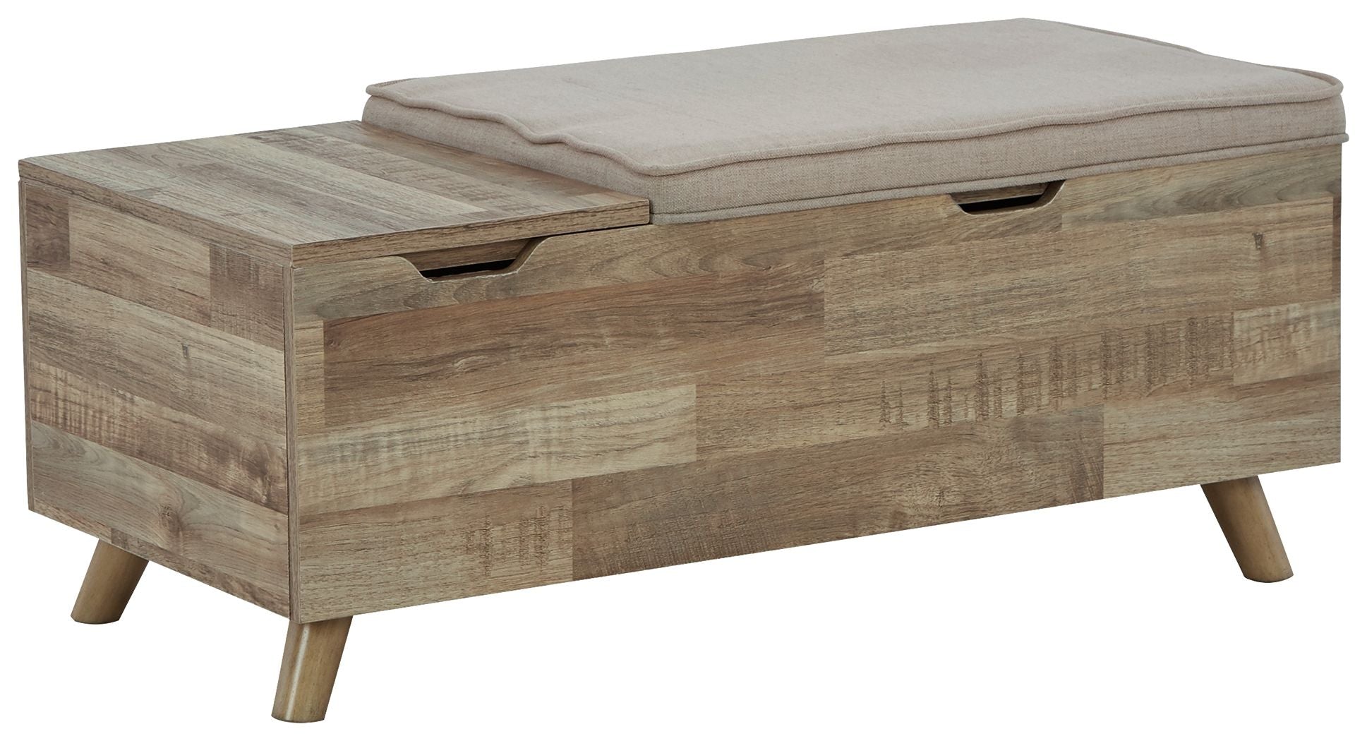 Gerdanet - Banc de rangement - Beige