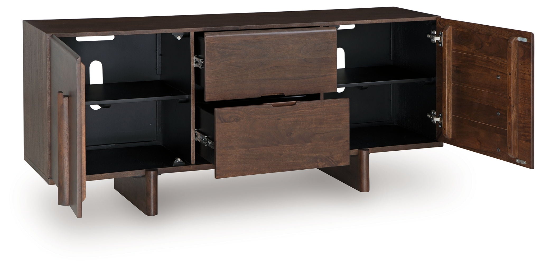 Kydler - Armoire d'appoint - Marron moyen
