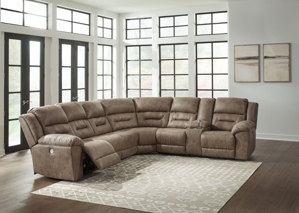 Ravenel - 4 Piece Reclining Sectional
