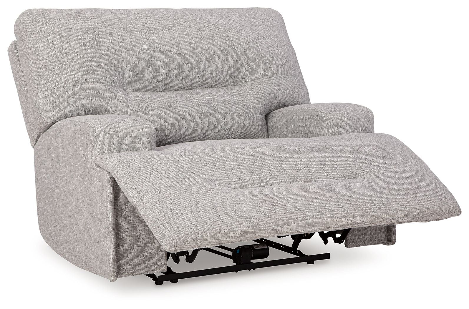 Acklen Place - Wide Seat Power Recliner - Pewter