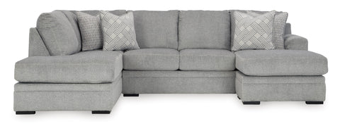Casselbury 2 Piece Sectional with Chaise - Cement