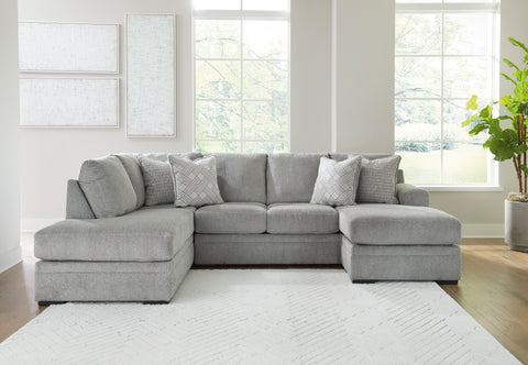 Casselbury 2 Piece Sectional with Chaise - Cement