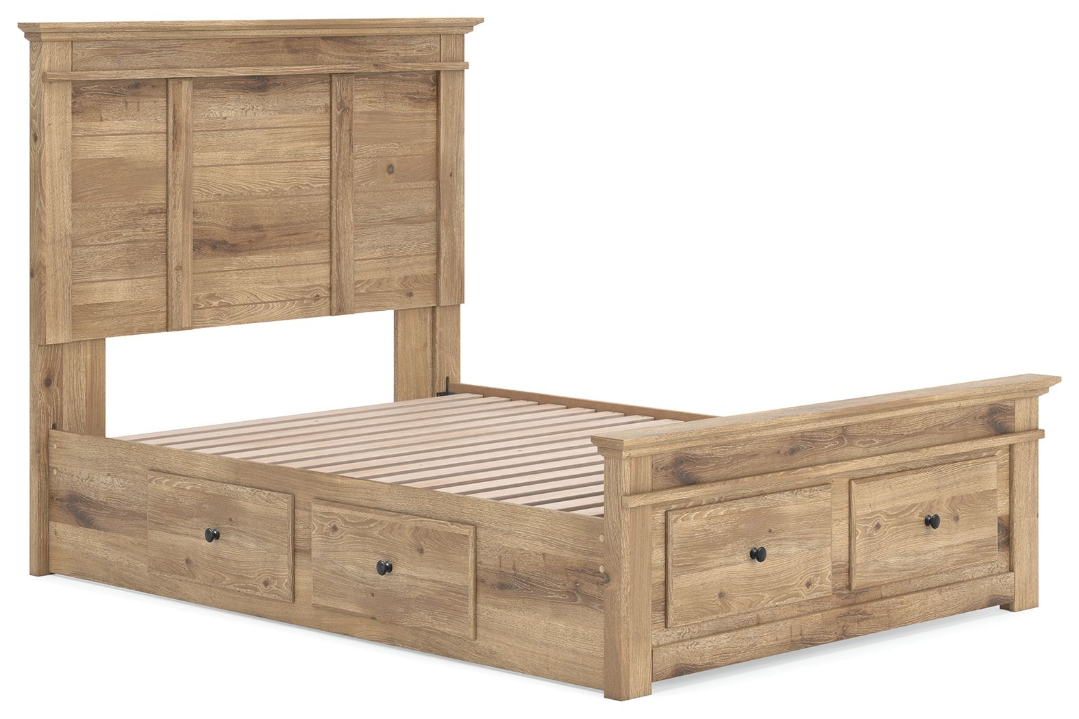 Makidern - Lit de rangement avec 2 tiroirs de rangement sous le lit