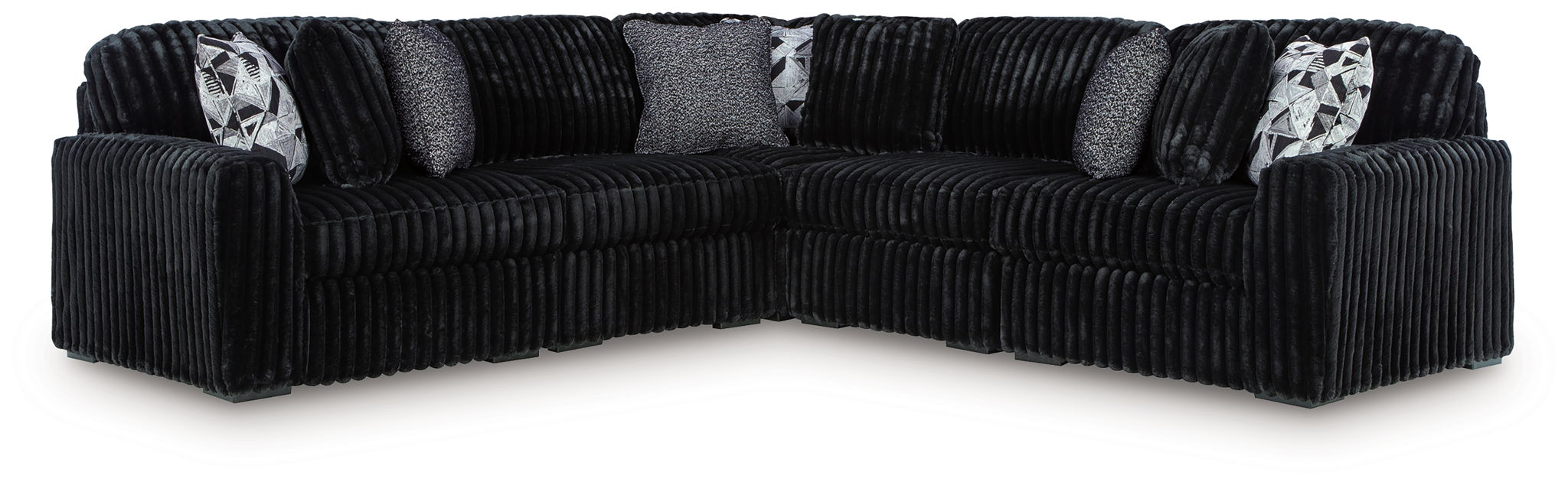 Midnight-Madness - 5 Piece Sectional