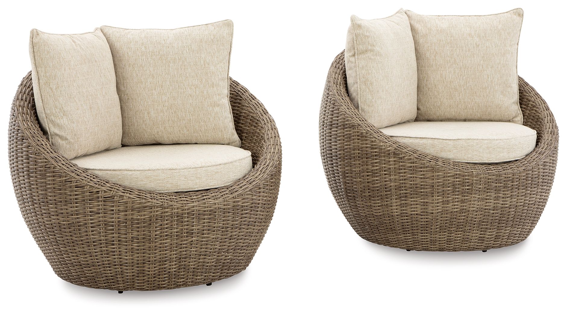 Danson - Fauteuil pivotant avec coussin